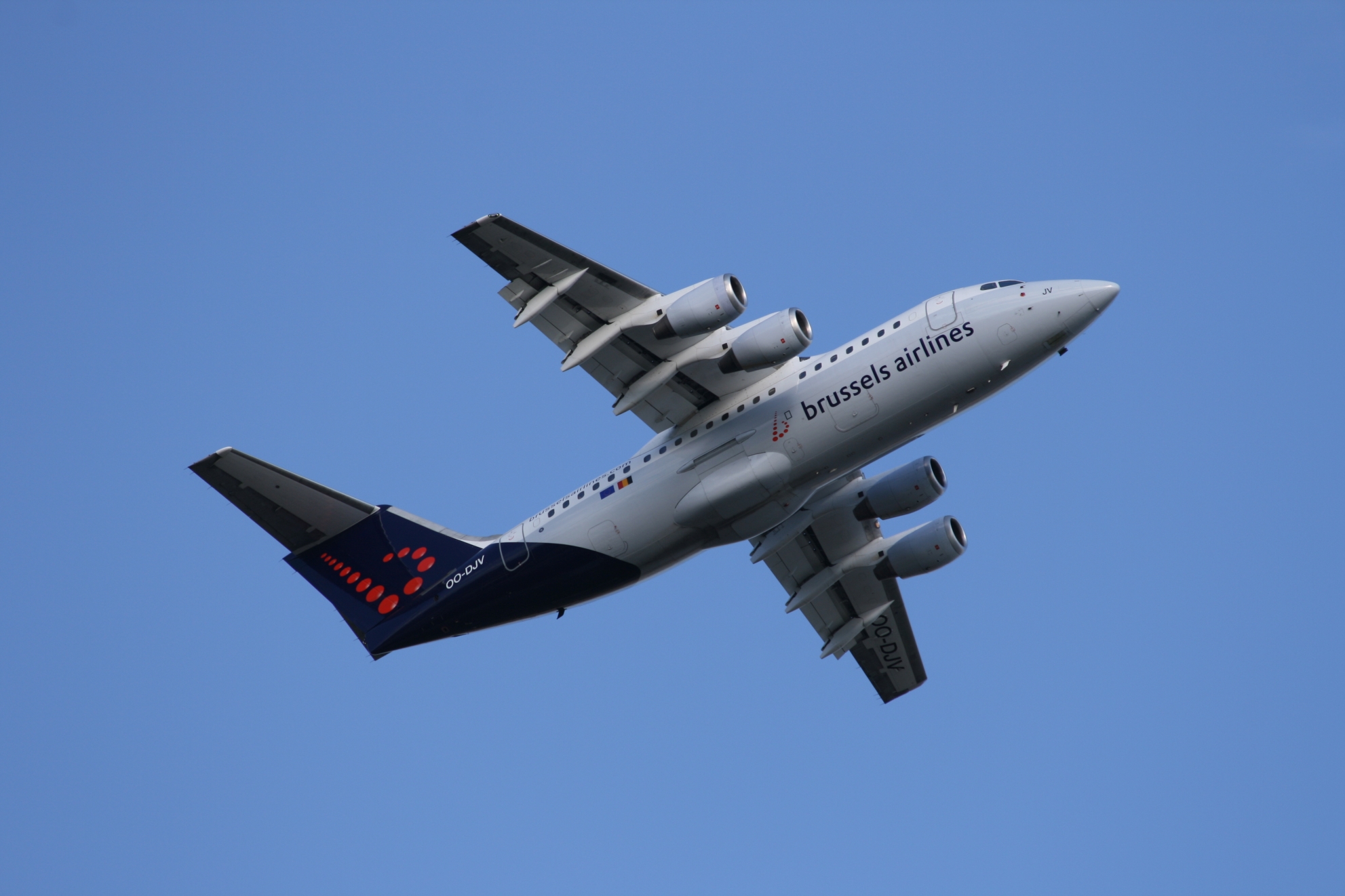 IMG_1333.JPG - OO-DJV,  Brussels Airlines, BAE Systems Avro 146-RJ85, Helsinki - Vantaa (HEL / EFHK), Finland, May 26, 2008