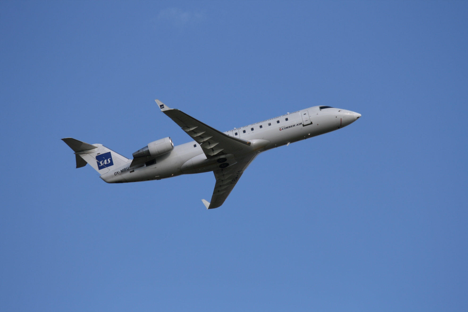 IMG_1396.JPG - OY-MBU, Scandinavian Airlines - SAS (Cimber Air), Canadair CL-600-2B19 Regional Jet CRJ-200LR, Helsinki - Vantaa (HEL / EFHK), Finland, May 26, 2008