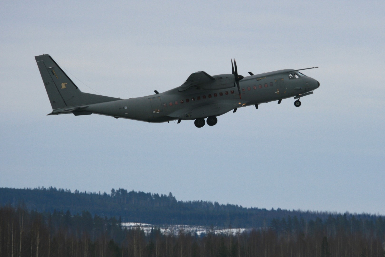 IMG_5968.JPG - CC-1, Finland - Air Force, CASA C-295M, Kuopio - Rissala (KUO / EFKU), Finland, March, 13, 2009