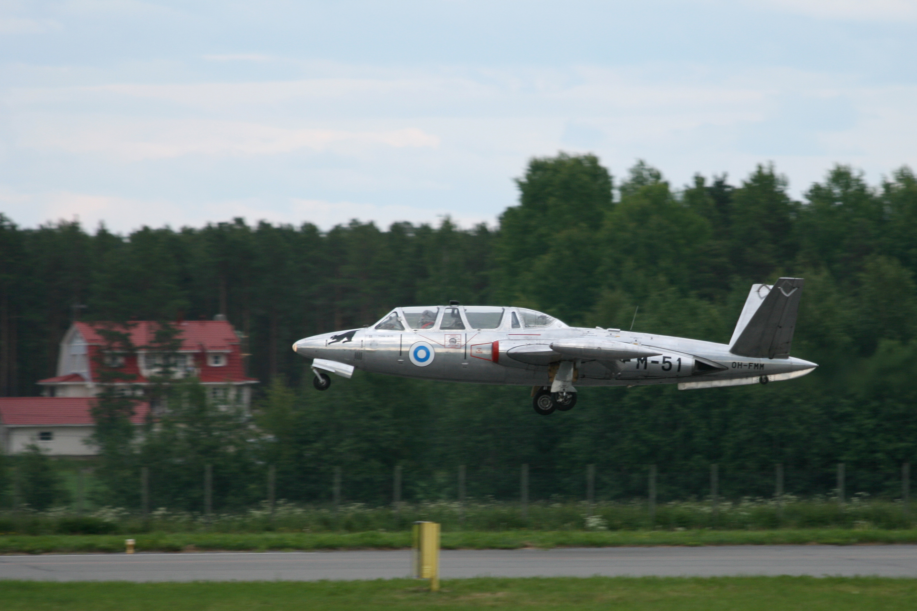 IMG_13293.JPG - FM-51 (OH-FMM), Valmet CM-170R Magister, Kauhava (KAU / EFKA), Finland, June 25, 2010