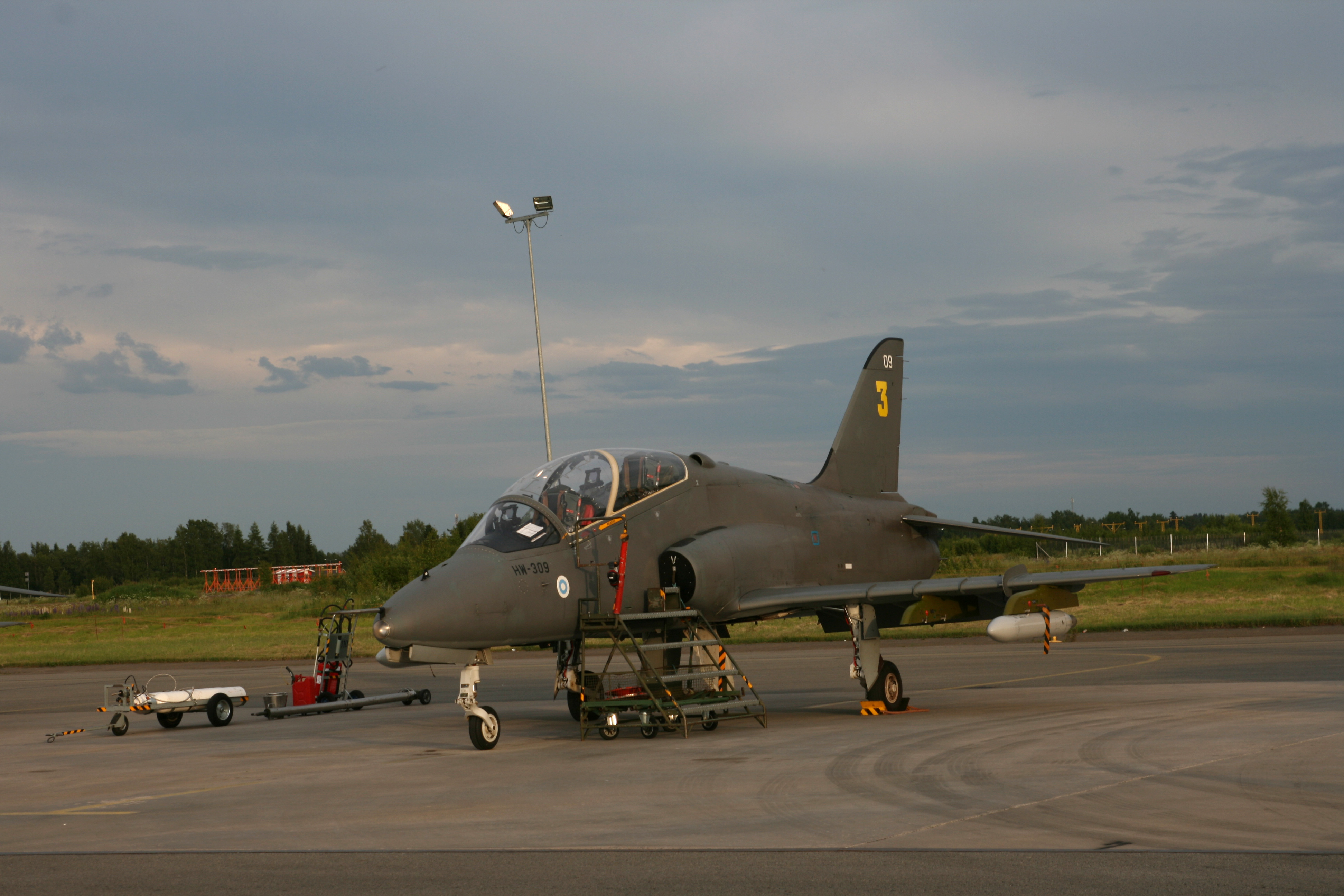 IMG_13561.JPG - The Midnight Hawks, British Aerospace Hawk 51, Kauhava (KAU / EFKA), Finland, June 25, 2010